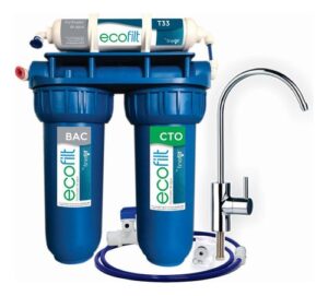 Finefilt - Filtro De Agua Purificador De Agua Doméstico Ecofilt Casa Color Azul