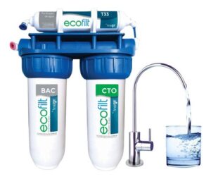 Finefilt - Filtro De Agua Purificador de agua para casa Doméstico Ultra-filtración Ecofilt color Blanco