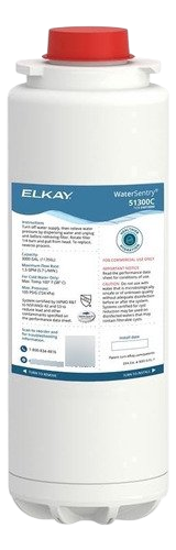 Elkay - C Watersentry Plomo  y Microplasticos Filtro de agua  bebedero Certificado