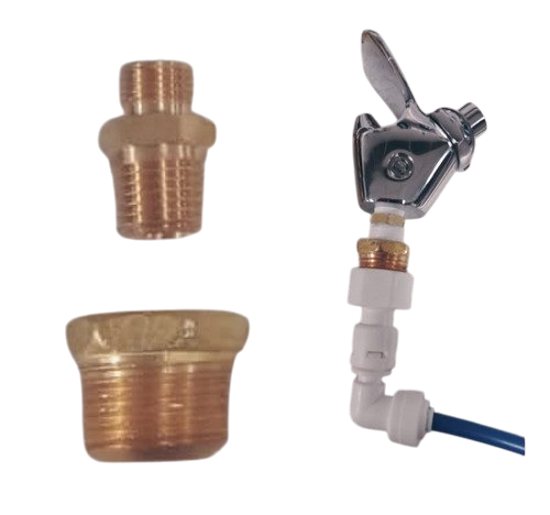 Welltek - Adaptador Para Grifo Bebedero De 1/4 A 1/2 No Incluye Grifo