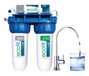 Finefilt - Filtro De Agua Purificador de agua para casa Doméstico Ultra-filtración Ecofilt color Blanco