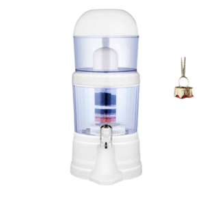 Finefilt - | Alkafilt Filtro De Agua Purificador Gravedad Alcalino Mineralizador Color Blanco