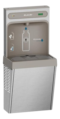 Elkay - Llenador Agua Fría Beber Estación Enfriador Con Filtro