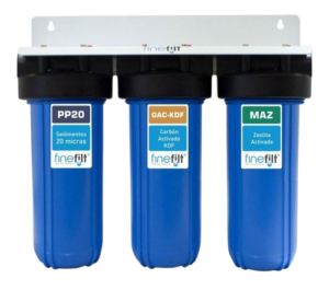 Finefilt - Filtro Agua Pozo Fierro, Metales Pesados Turbidez Bb 4.5x20