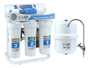 Finefilt - Filtro De Agua Osmosis Inversa Hogar Premium 100gpd Color Azul