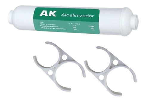Finefilt - Filtro Agua Alcalino En Línea Para Purificador Alcalinizador