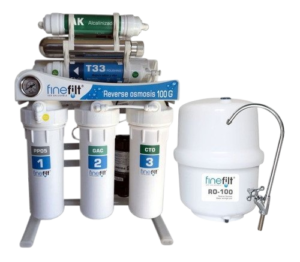 Finefilt - Filtro De Agua Purificador Osmosis - Uv Y Alcalino 7 Etapas