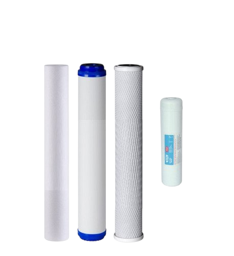 Finefilt - Repuestos Osmosis 400-800 Gpd Cartuchos 2.5x20 Y T33 Grande