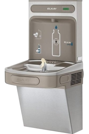 Elkay - Bebedero Y Llenador Con Filtro De Agua Enfriamiento