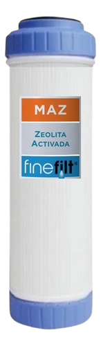 Finefilt - Cartucho Repuesto Filtro Agua Zeolita Metales Pesados 2.5x10