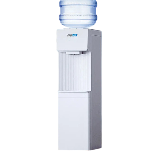 Welltek - | 1170 | Enfriador Dispensador Agua Fría Y Caliente carga superior garrafón arriba