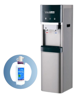 Welltek - Dispensador Y Filtro De Agua Fría Y Caliente Ideal Oficinas