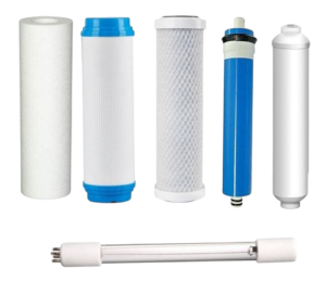 Finefilt - Kit Repuestos Osmosis Inversa 6 Pasos (5 Filtros Y Uv 6w-4p)