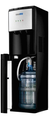 Welltek - | 1159 | Dispensador De agua fría y caliente Garrafón Oculto Enfriador Despachador