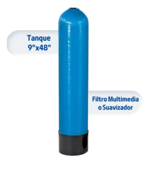 Finefilt - Tanque multimedia FRP 9X48 PARA SUAVIZADOR