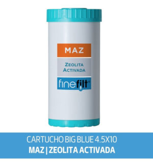 Finefilt - Cartucho Filtro Agua Metales Pesados Zeolita Activa 4.5x10