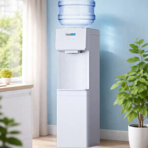 Welltek - | 1170 | Enfriador Dispensador Agua Fría Y Caliente carga superior garrafón arriba