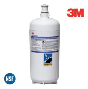Cartucho 3M HF40 para Filtro y Purificador de Agua | Repuesto Original 3M, Reduce Bacterias, Elimina Olor y Sabor a Cloro, Tecnología IMPACT™ con Membrana Absoluta, Compatible con Sistemas 3M, Cambio Sanitario Rápido SQC