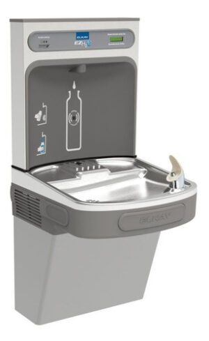 Elkay - Bebedero Llenador Manos Libres Agua Fría Inoxidable
