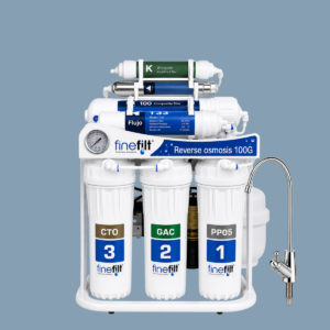 Finefilt - Filtro De Agua Purificador Osmosis - Uv Y Alcalino 7 Etapas