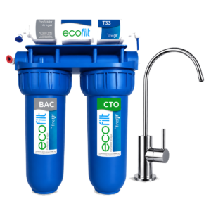 Finefilt - Filtro De Agua Purificador de agua para casa Doméstico Ultra-filtración Ecofilt color Blanco