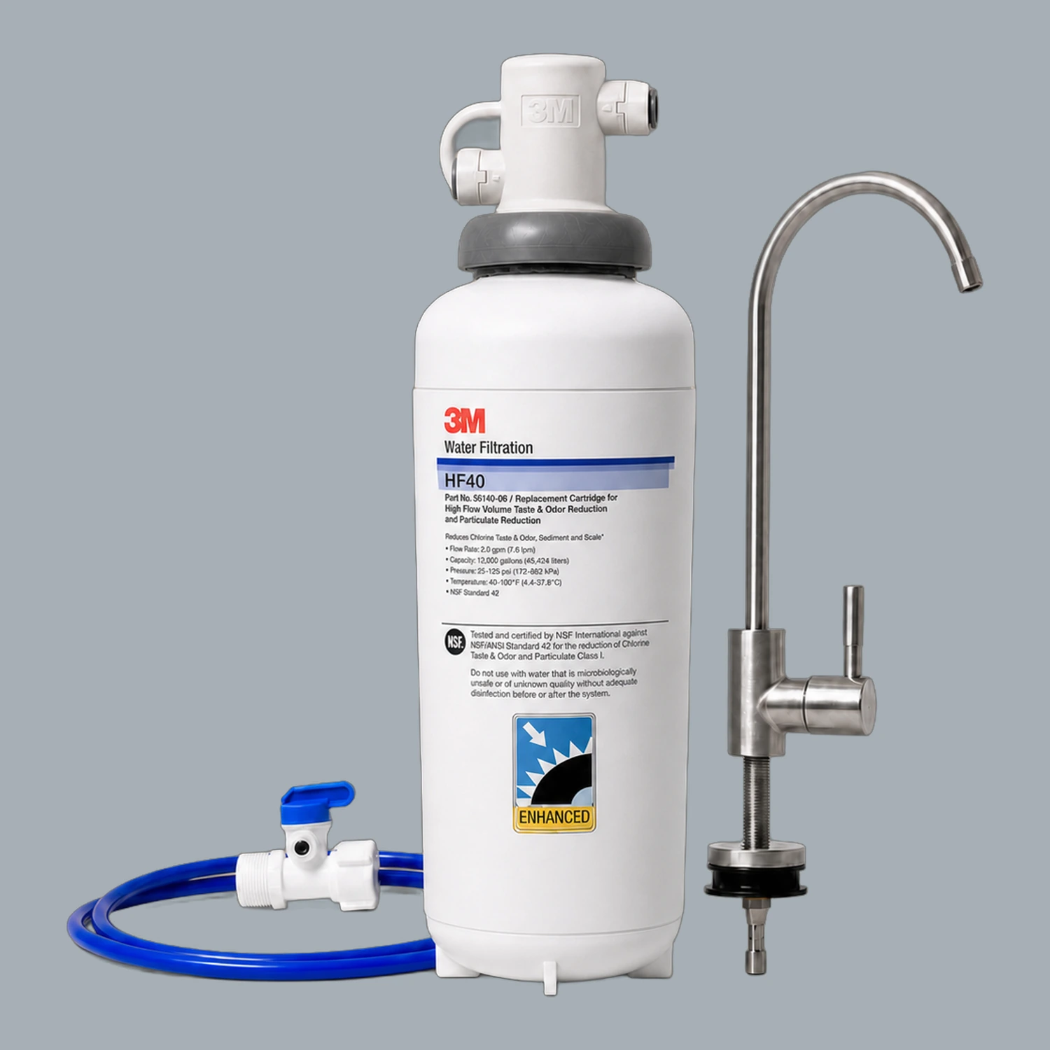 Filtro Agua 3M Bev140 Instalado Gratis Ciudad de México - Grifo Acero Inoxidable