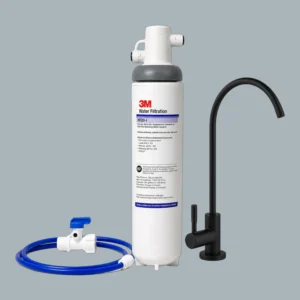 3m | Filtro Purificador De Agua Family Hf20-i Completo Grifo Negro Acero Inoxidable
