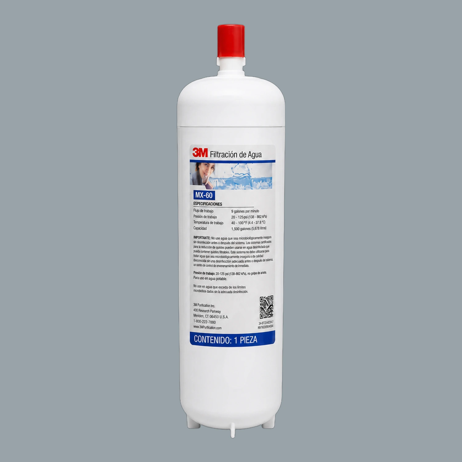 3m - Filtro De Agua Mx60 (cartucho Del Dwmx1)