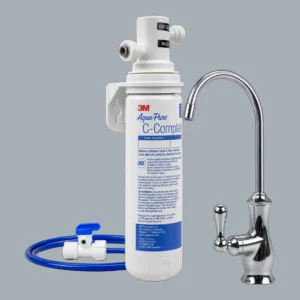 Purificador De Agua Bajo Tarja 3m Aqua-pure C Complete Blanco
