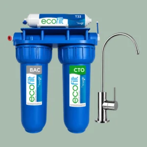 Finefilt - Filtro De Agua Purificador De Agua Doméstico Ecofilt Casa Color Azul