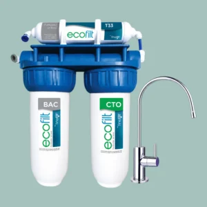 Finefilt - Filtro De Agua Purificador de agua para casa Doméstico Ultra-filtración Ecofilt color Blanco