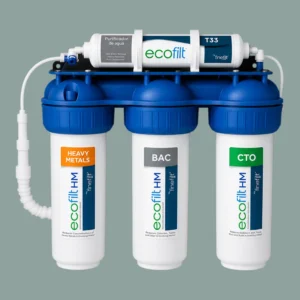 Finefilt - Filtro Purificador De Agua Ecofilt-hm 4 Pasos Metales Pesado