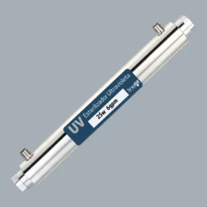 Finefilt - Esterilizador Uv Lampara Ultravioleta Filtro Agua 25w 6 Gpm Color Plata