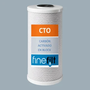 Finefilt - Cartucho Filtro De Agua Potable De Carbón Activado 4.5x10