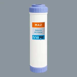 Finefilt - Cartucho Repuesto Filtro Agua Zeolita Metales Pesados 2.5x10