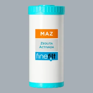 Finefilt - Cartucho Filtro Agua Metales Pesados Zeolita Activa 4.5x10