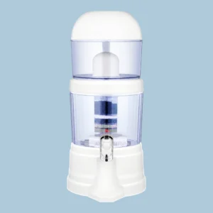 Finefilt - | Alkafilt Filtro De Agua Purificador Gravedad Alcalino Mineralizador Color Blanco