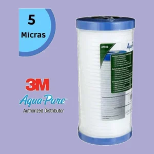 Finefilt - Sistema para Toda la Casa con Portafiltro Jumbo 4.5x10 y Cartucho Ranurado de Sedimentos 5 micras