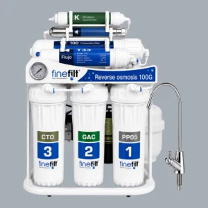 Finefilt - Filtro De Agua Purificador Osmosis - Uv Y Alcalino 7 Etapas