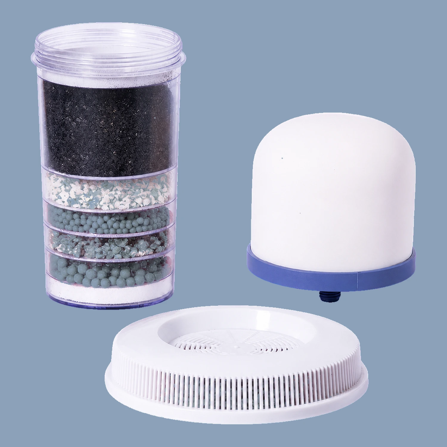 Finefilt - Kit Repuestos Purificador Gravedad Mineralizador (compatibe)