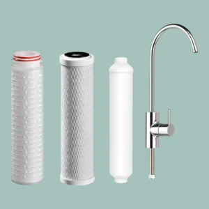 3 Cartuchos Repuesto Reemplazo Purificador Ecofilt + Llave Blanco