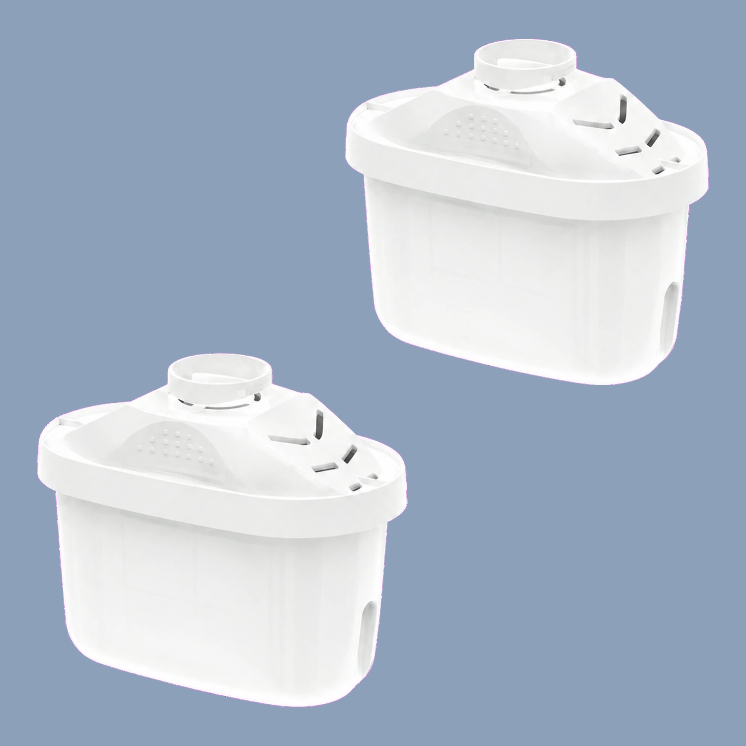Finefilt - Filtro Agua Alcalino Repuesto Compatible Jarra (2 Cartuchos)