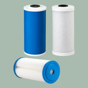 Finefilt - 3 Cartuchos De Repuesto Para Filtros De Agua Triple 4.5 X10