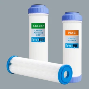 Finefilt - 3 Cartuchos De Repuesto Para Filtro-agua De Pozo 2.5 X10