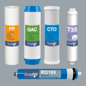 Finefilt - Kit Completo De Repuestos Para Osmosis Inversa 50 A 100 Gal