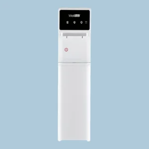 Welltek | Dispensador de agua fría caliente y ambiente sin garrafón para punto de uso, para conectar filtro (No incluye filtro) o agua purificada WT-520-POU