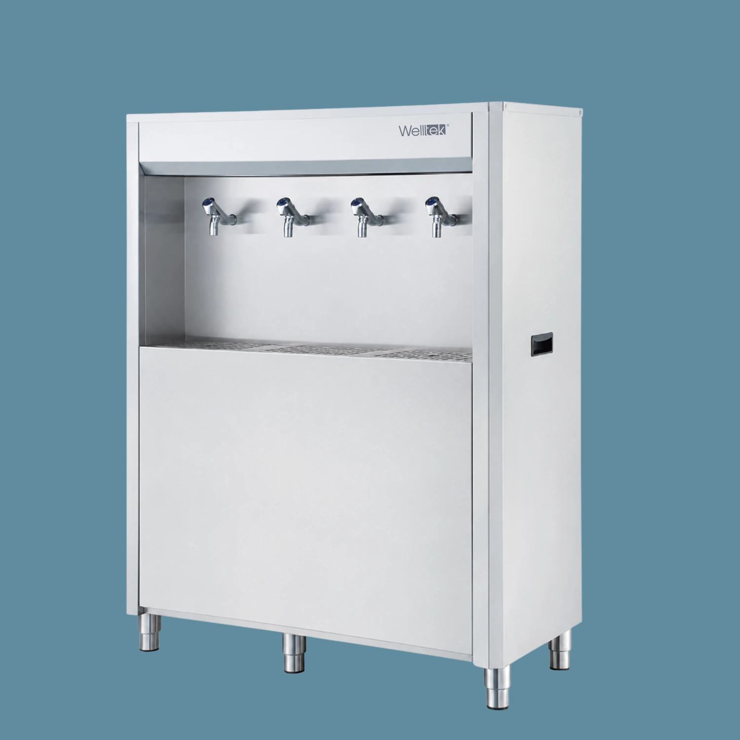 Enfriador comercial Welltek de 4 servicios