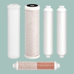 Kit de repuestos Ecofilt de cinco pasos con cartucho cerámico