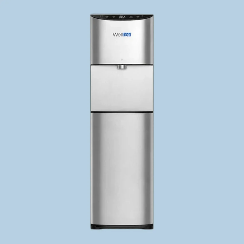 Welltek - Dispensador Purificador Inteligente de Agua Fría, Caliente y Ambiente con Filtro 3M