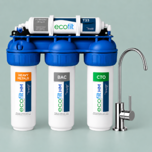 Finefilt - Filtro Purificador De Agua Ecofilt-hm 4 Pasos Metales Pesado